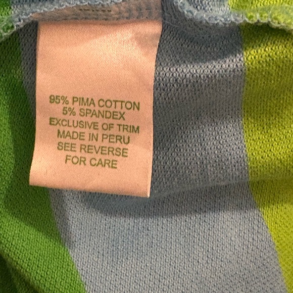 NWT Lilly Pulitzer Villa Dress Striped Medium Summer Rugby Stripe - Picture 5 of 7